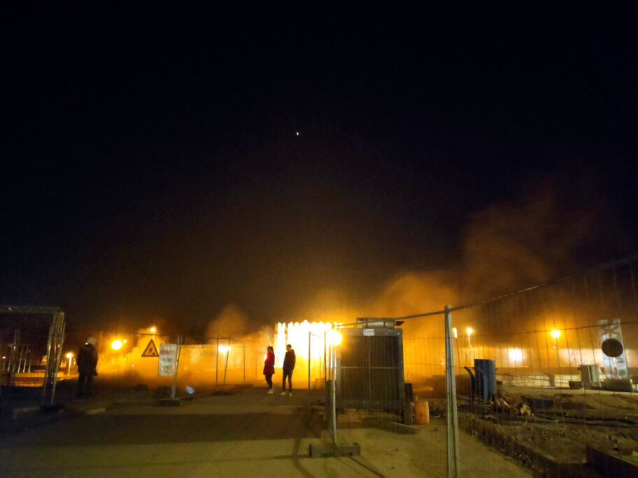 Vecernji radovi na Tvrdjavskom mostu slika1 foto JV