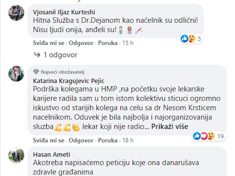 Komentari - Bujanovačke