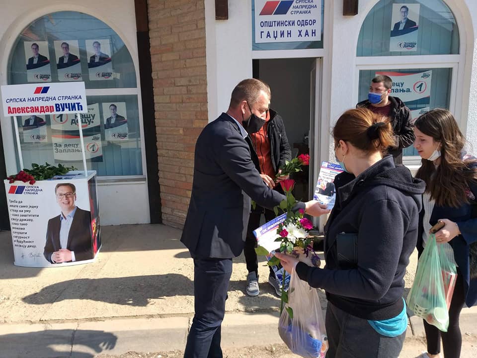 Milisav Filipovic predsednik g. hana foto FB strana SNS Gadžin Han