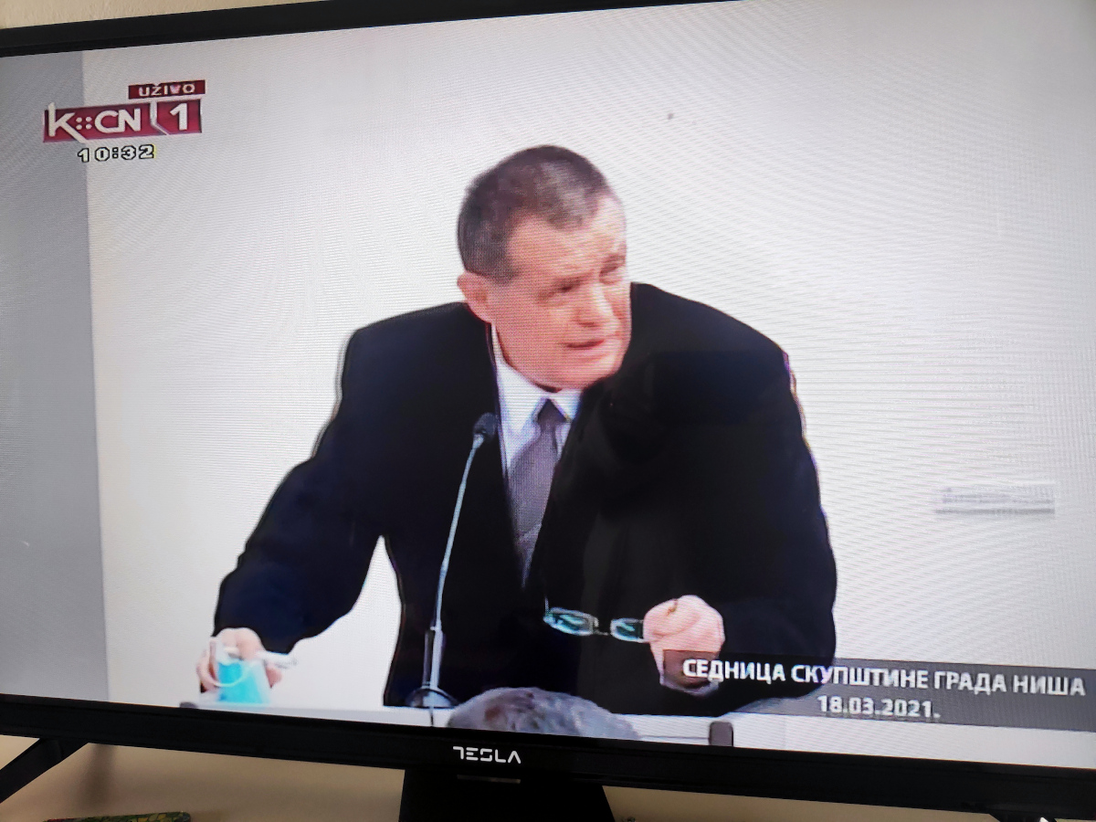 Bane Jovanovic Skupština; foto: JV