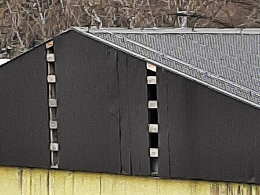 Vetar pomera lim na krovu škole "Čegar", direktor najavljuje popravku za danas 10 Lim sa krova skole cegar