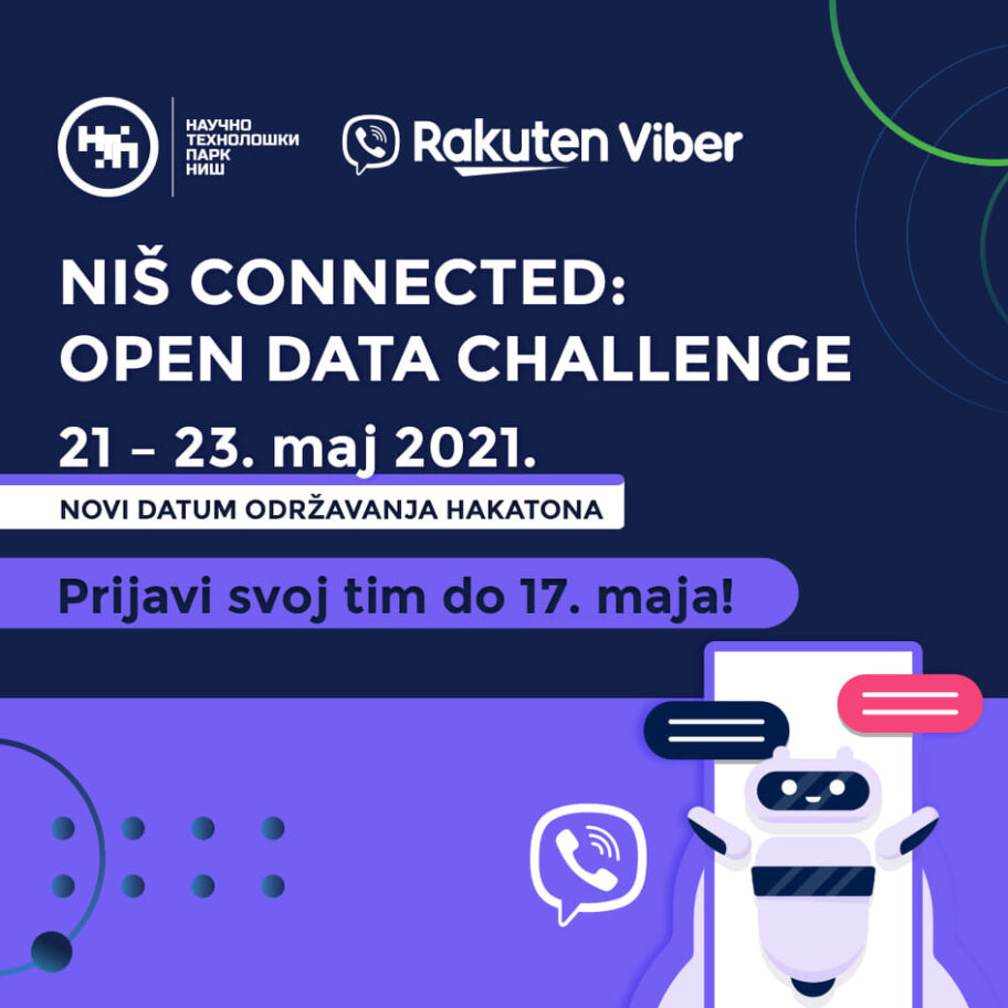 Hakaton koji organizuju NTP i "Viber" odložen za maj 13 176939625 361900435233601 1040830566415414084 n