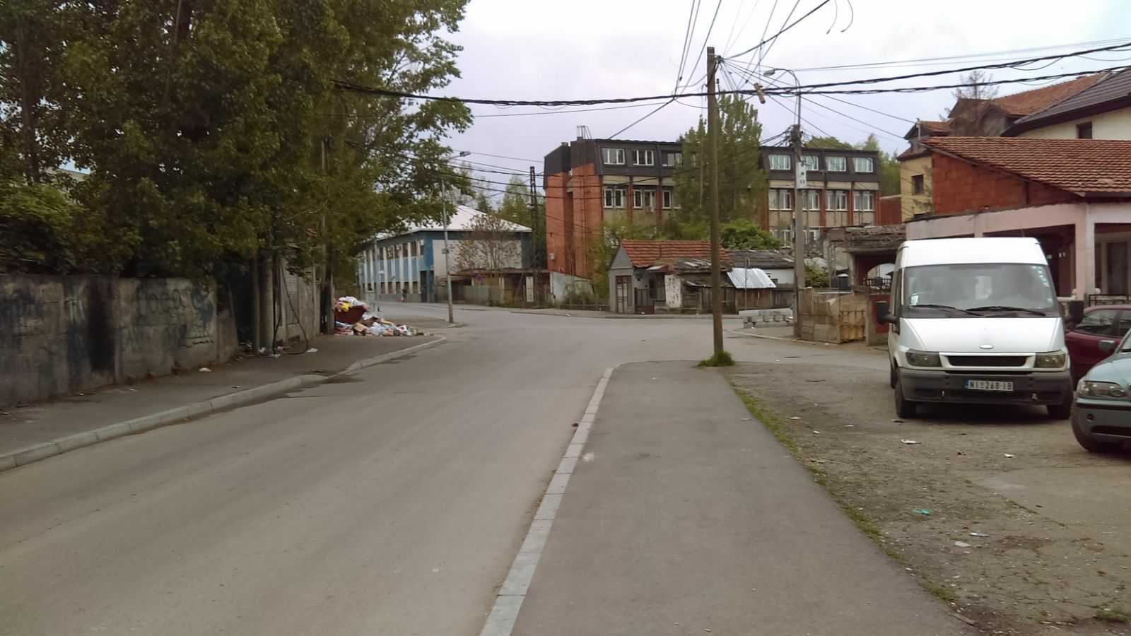 mesto nezgode na kojem je autom pokosio pešake foto jelena cosin