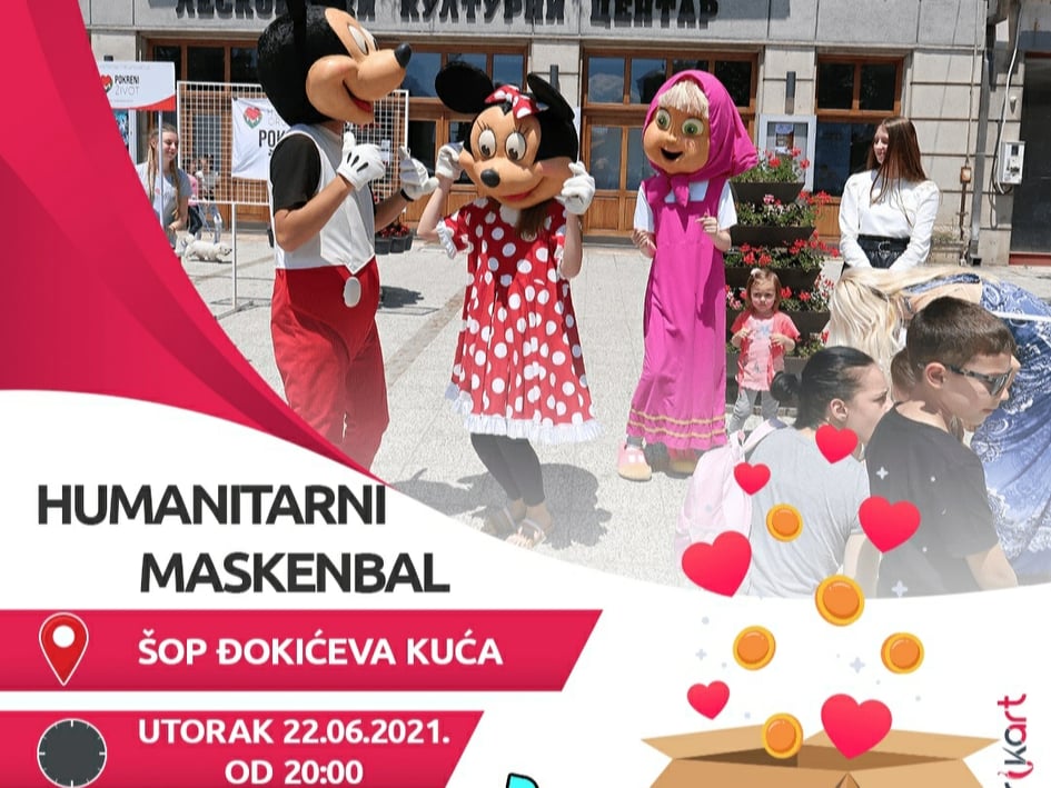 Humanitarni maskenbal u Leskovcu za prikupljanje novca za novi dom porodice Stanković 1 199073269 3915431838556118 2913552876345282295 n