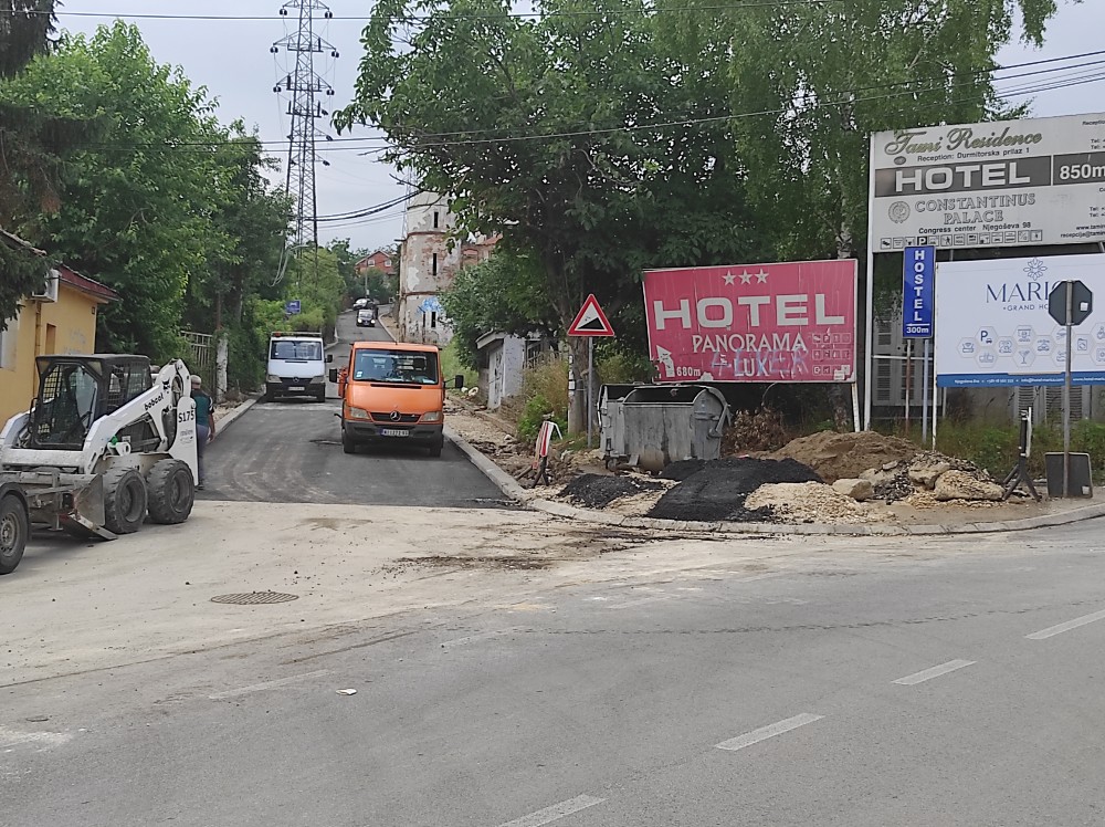 radovi u Ulici Svetolika Rankovića još uvek traju