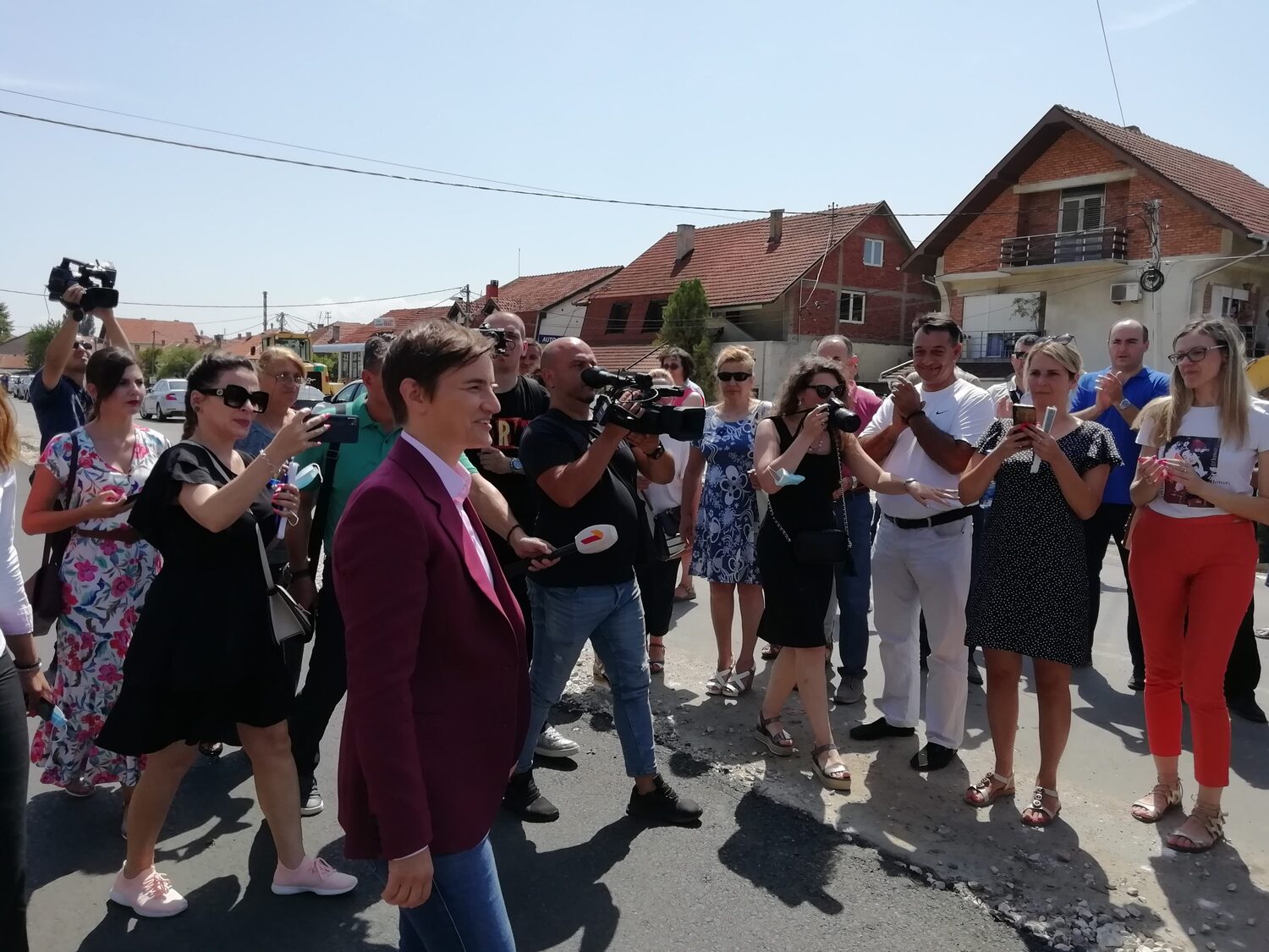 Premijerka u Leskovcu najavila razgovor sa izvođačem radova na Trgu, u Vlasotincu "nije dobrodošla" 1 IMG 20210803 112048 scaled