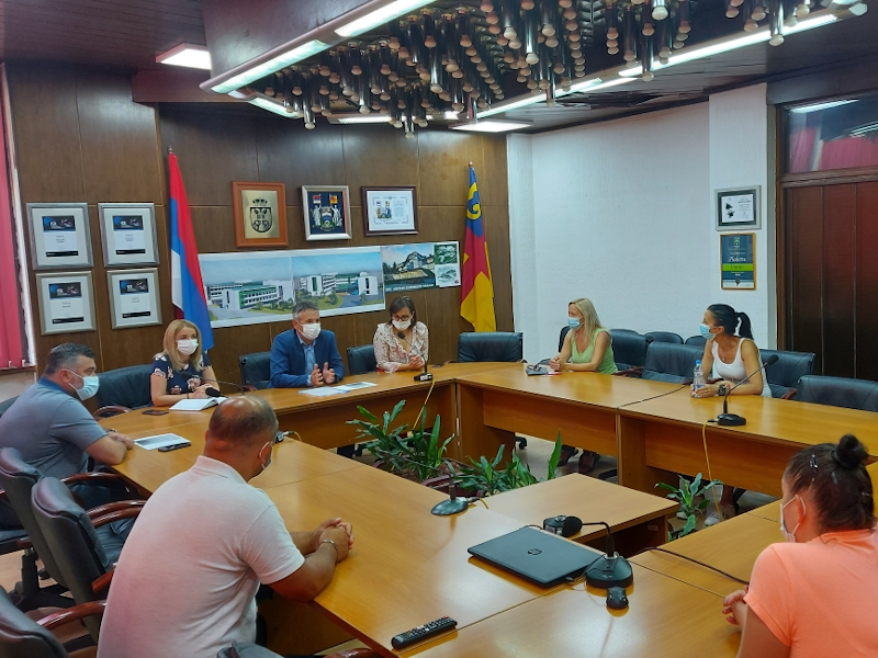 Sastanak radnika Geoksa sa gradonačelnikom