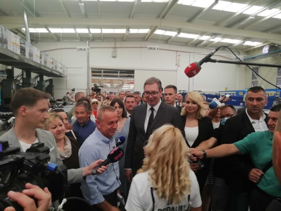 Vučić opet obećava: Turski "Teklas" kreće odmah sa zapošljavanjem, do marta posao za 600 bivših radnika "Geoksa" 13 IMG 20210805 135333 scaled