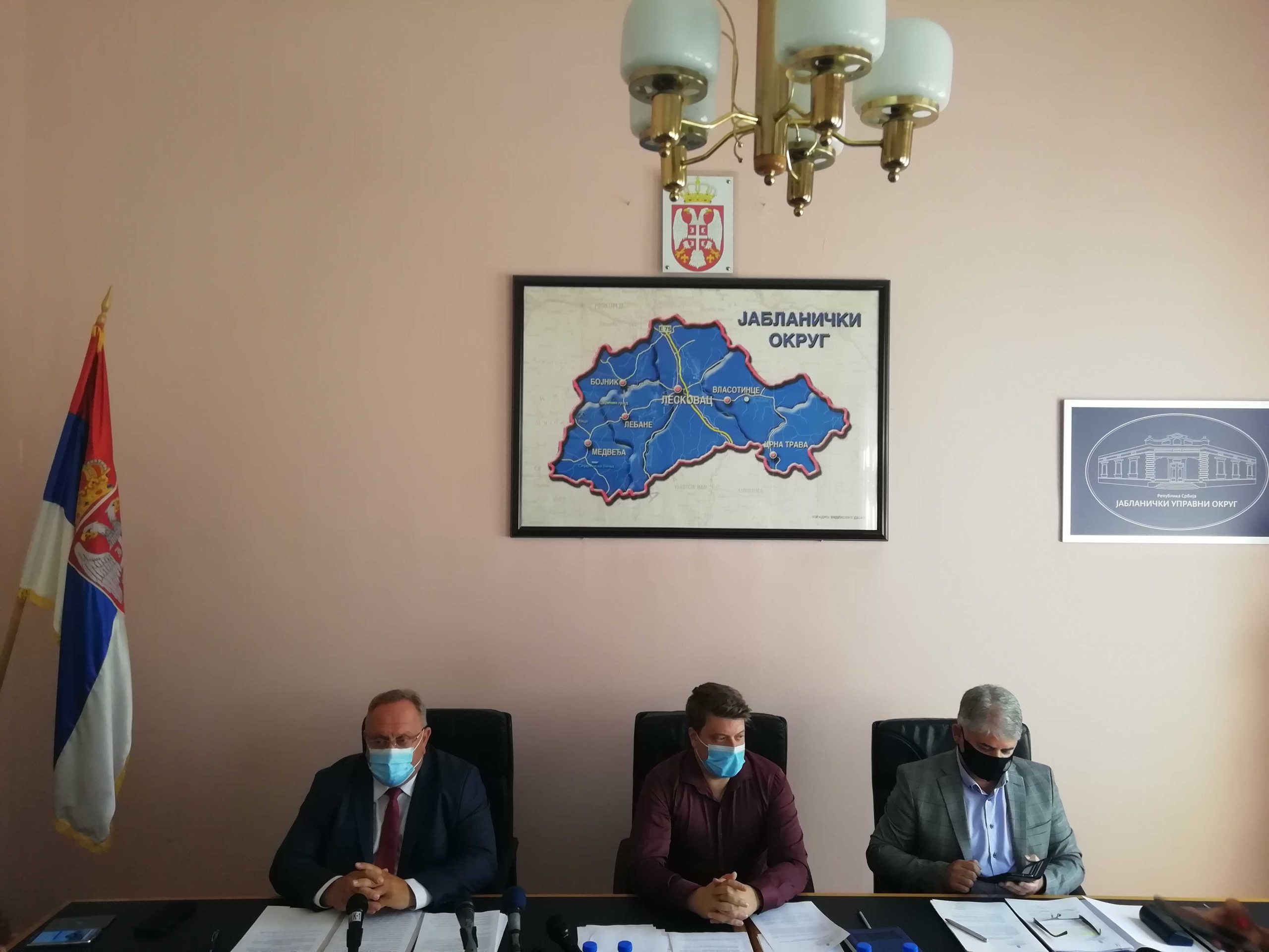 Sastanak, Jablanički okrug