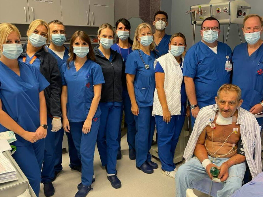 Pacijent na niškoj Kardiohirurgiji nakon 50 dana skinut sa respiratora 6 Milic klinika