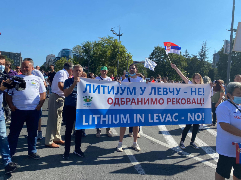 Ekološki protest Beograd