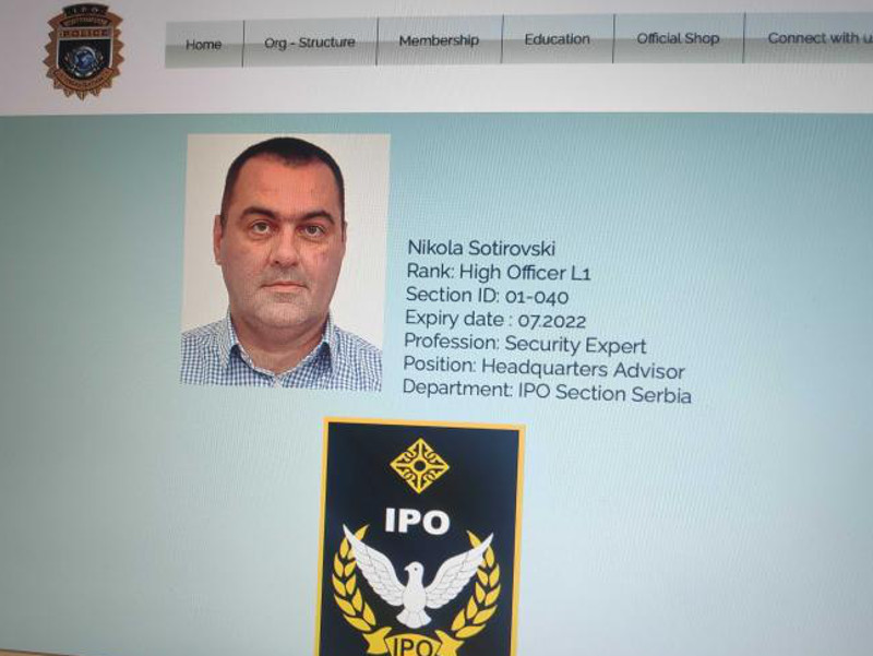 Visoki oficir Nikola Sotirovski, suprug gradonačelnice Niša napredovao u policijskoj NVO 8 800x600 1632320226664