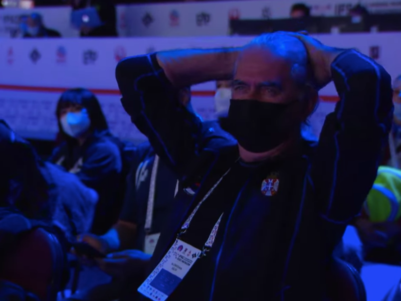 Slobodan Gejo, Svetsko prvenstvo Moskva, foto printscreen YT Ifsc