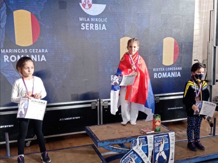 Leskovčanka sa 6 godina postala šampion Evrope u karateu 2 IMG 20211102 100838
