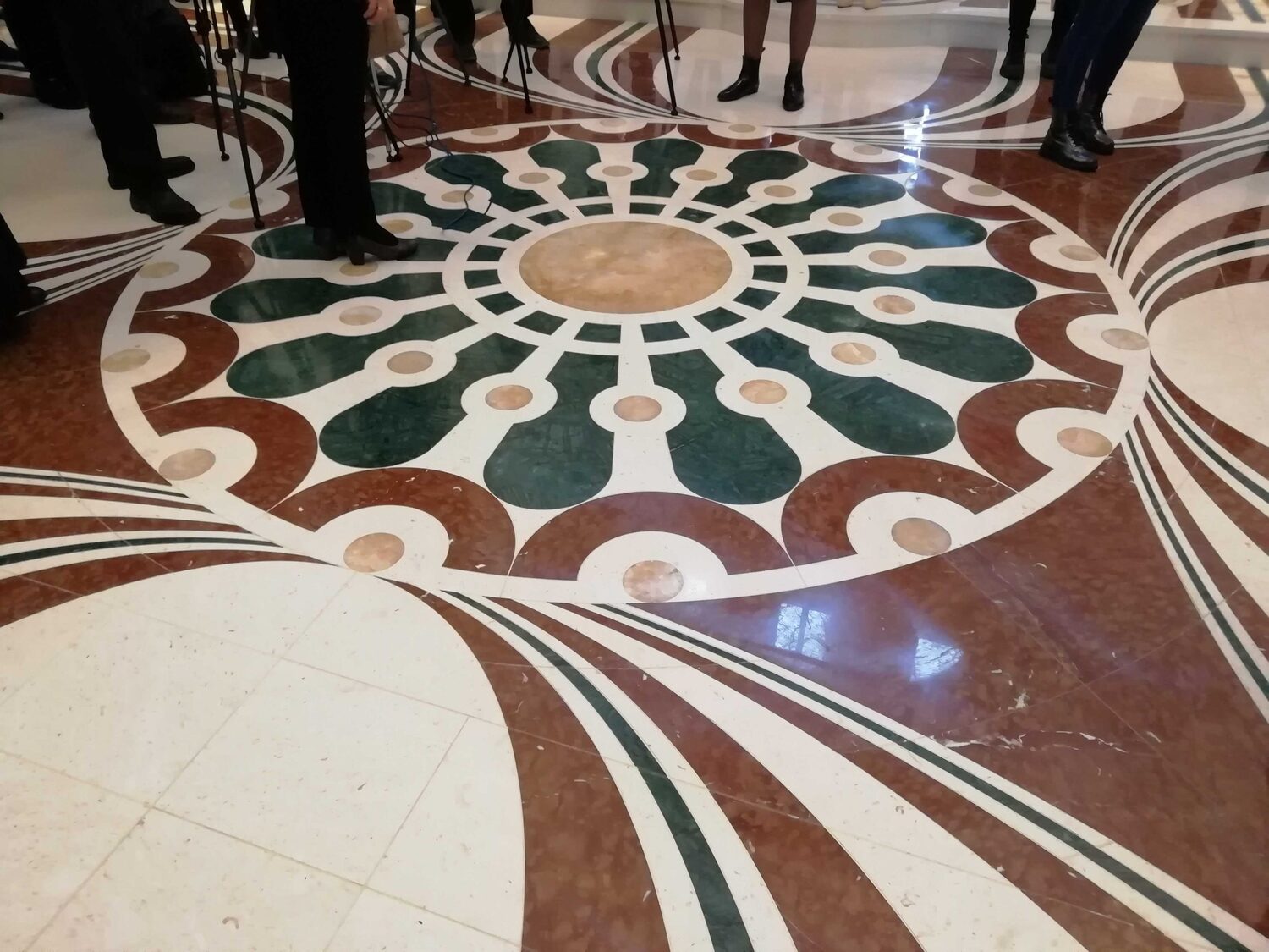 Podni mozaik, crkva u Dubočici