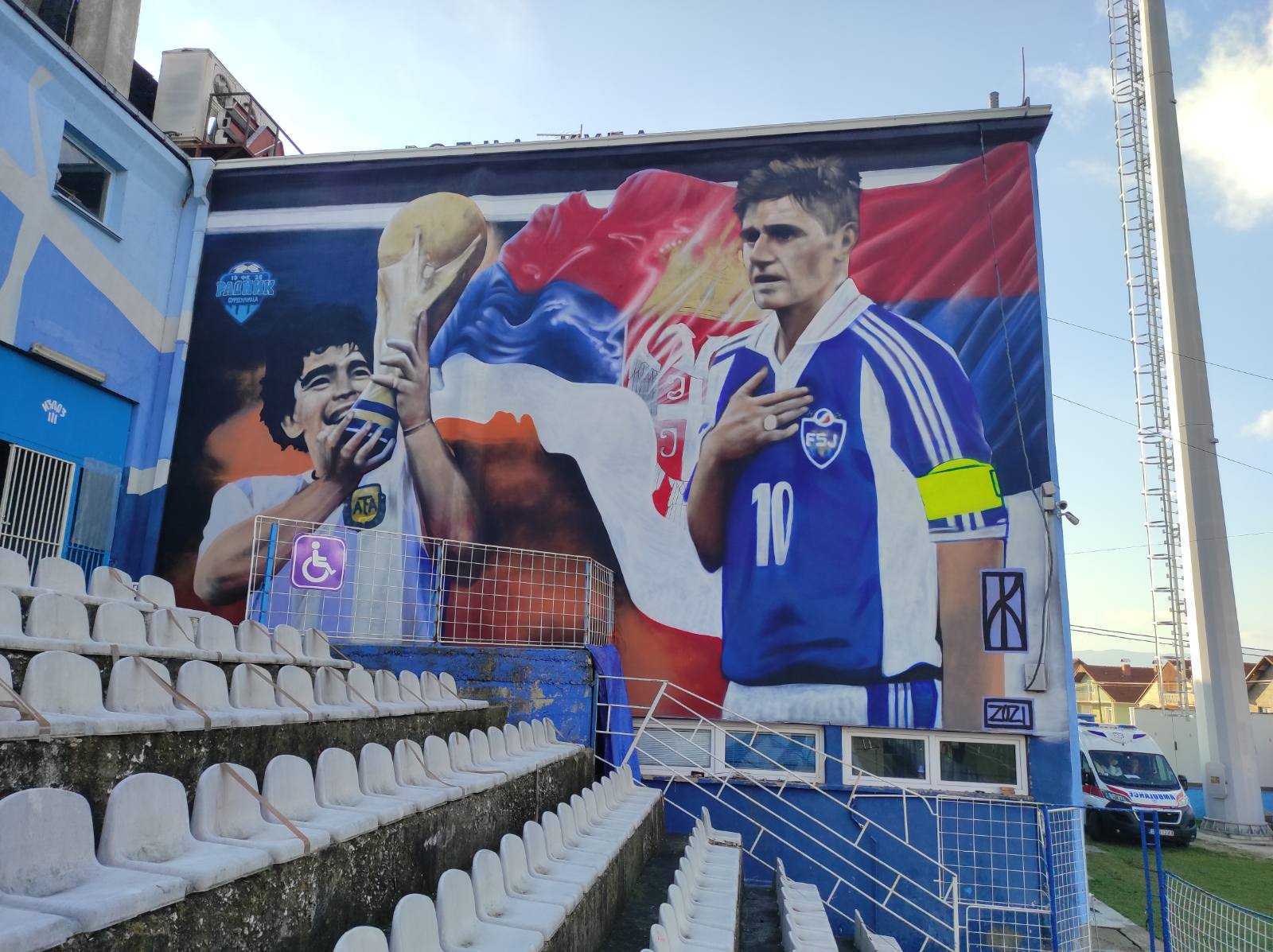 Piksi, mural Surdulica