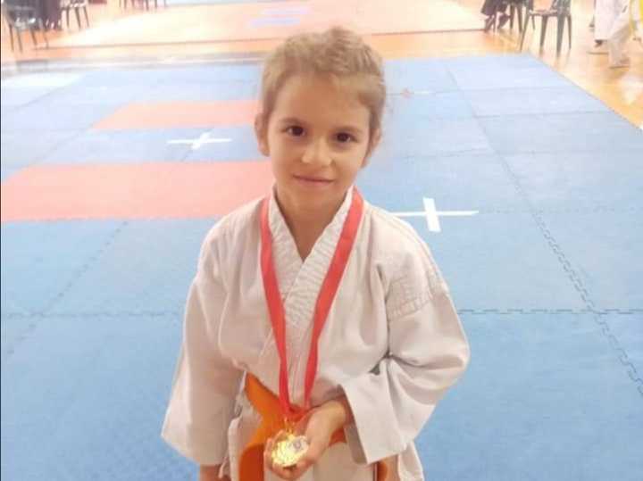 Mila Nikolić, karate