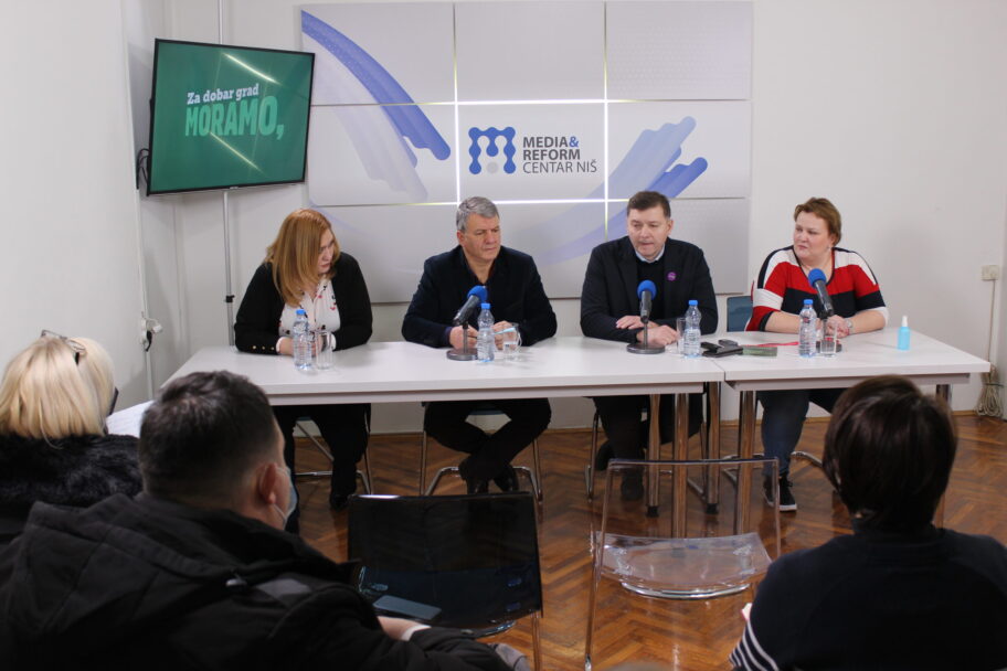 Zelenović i Ćuta sa Koalicijom za Niš - Slaviša Dinić novi predsednik GO Zajedno za Srbiju 14 IMG 2230 scaled