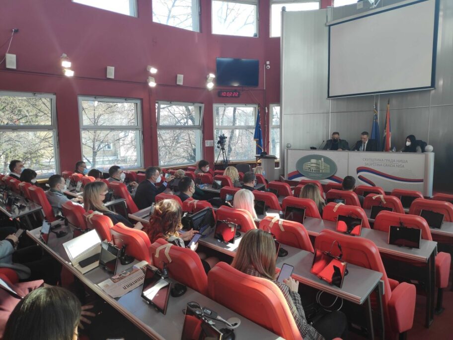 Na hitnoj sednici niške Skupštine razrešeni stari i izabrani novi članovi izborne komisije 13 skupstina nis 3 foto T R