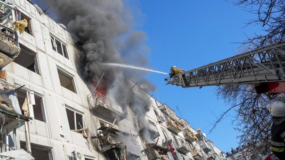 Ruski napad na Ukrajinu u fotografijama 7 123400626 gettyimages 1238719408