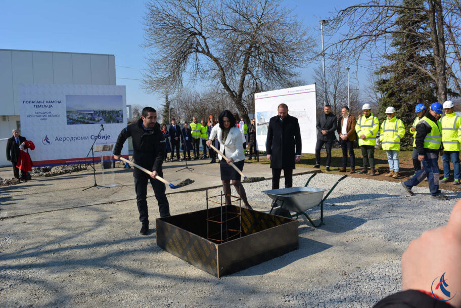 Počela izgradnja nove terminalne zgrade na Aerodromu "Konstantin Veliki" u Nišu 5 cc