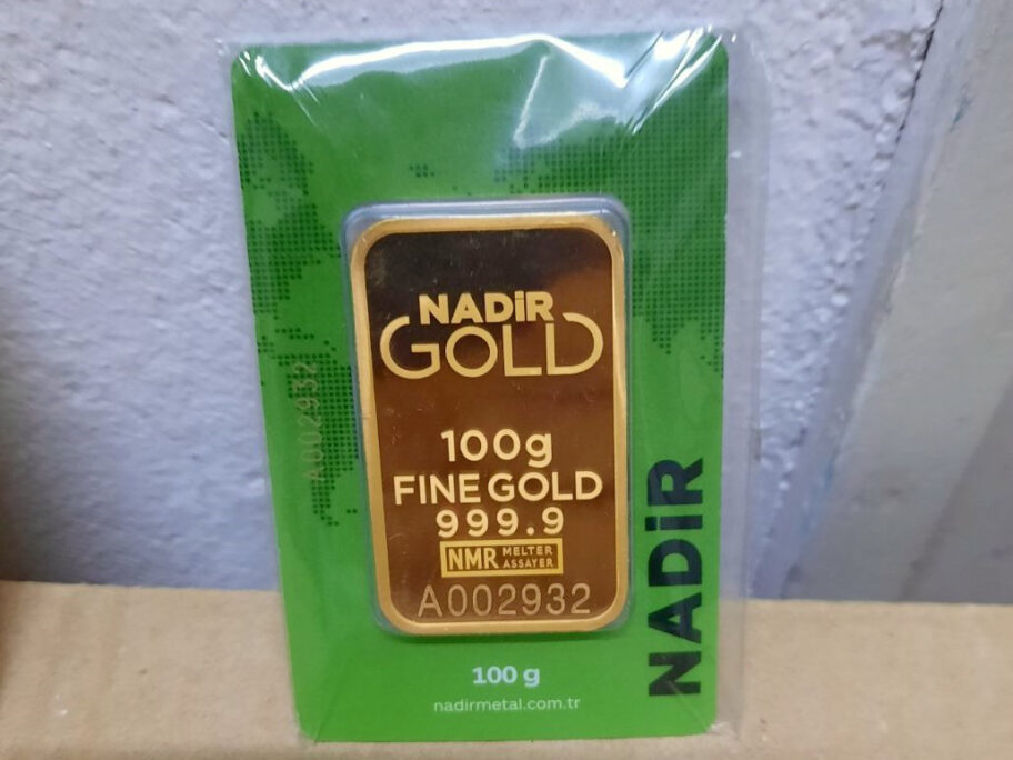 Zlatne poluge vredne preko 12.000 evra zaplenjene na Gradini 5 jedna od zaplenjenih zlatnih poluga