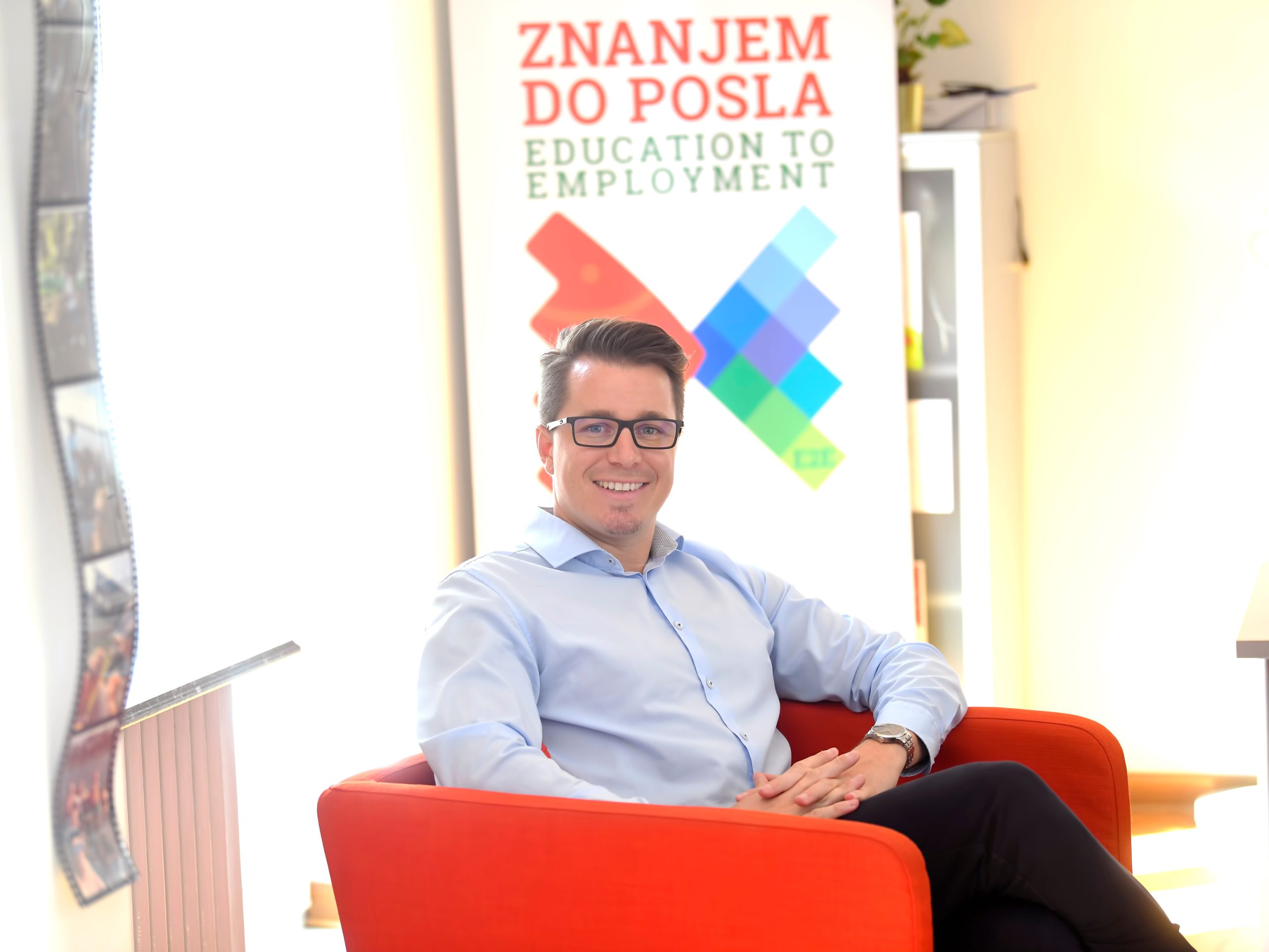 O novom pozivu za poslodavce Oliver Štrajt, direktor projekta "Znanjem do posla" (E2E) 1 Znanjem do posla Oliver Strajt scaled