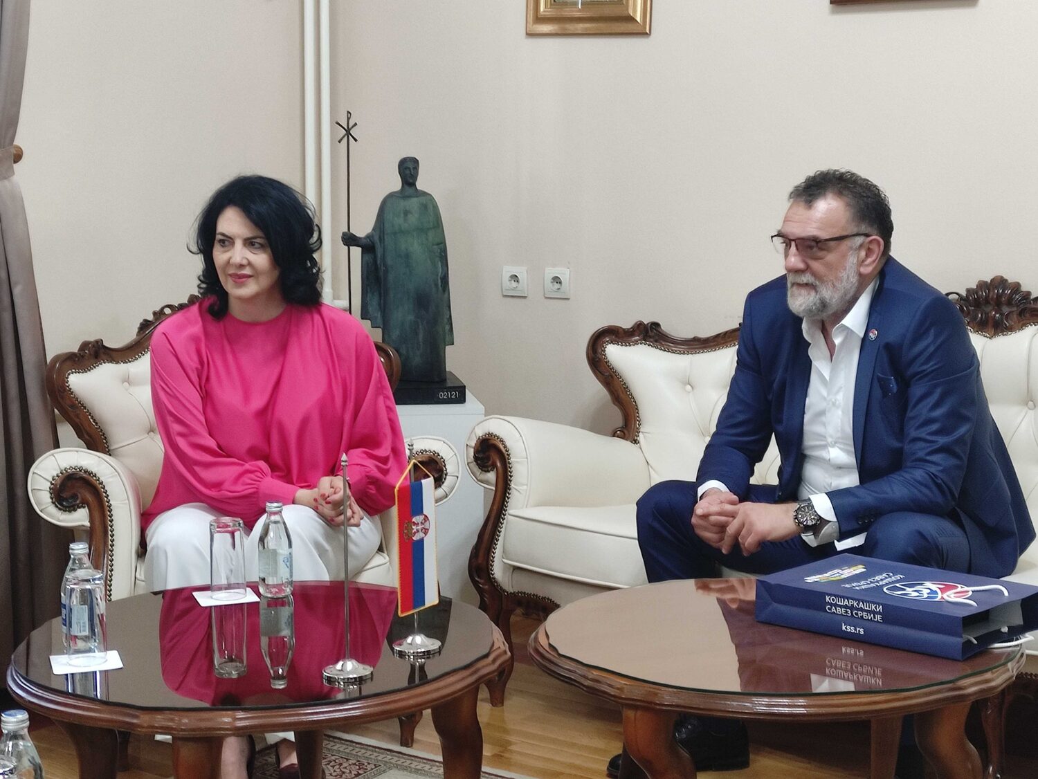 dragana sotirovski, gradonačelnica Niša i Dušan Projović