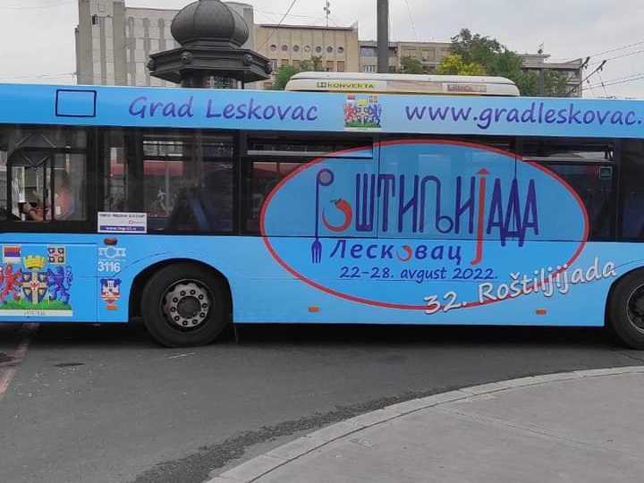 Reklame za Roštiljijadu na autobusima u Beogradu, cena tajna 1 FB IMG 1654697847215