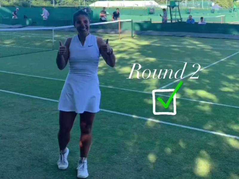 Nišlijka na korak od glavnog žreba Vimbldona 1 natalija stevanovic wimbldon foto instagram natalija stevanovic