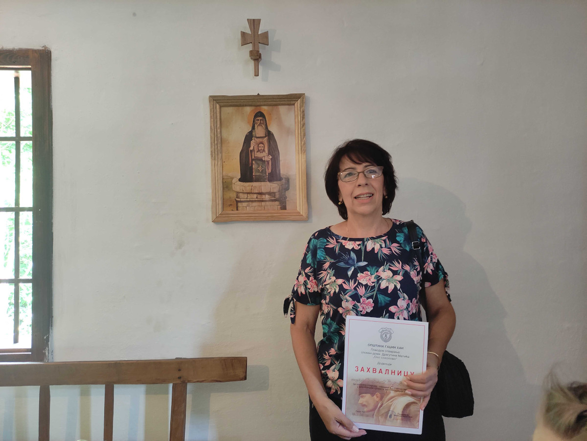 Ljiljana Mitic, potomka Dragutina Matica, foto jv ljubica Jocic