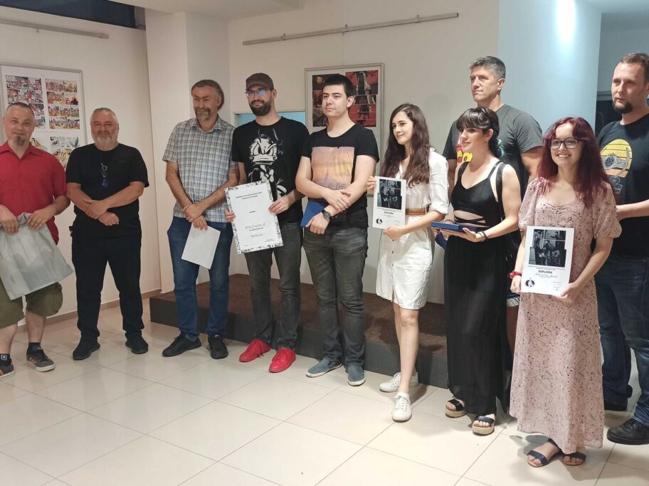 Nagrada za doprinos stripu na smotri u Leskovcu pripala Nikoli Maslovaru i Saši Rakeziću 7 IMG 20220625 200542 1 scaled