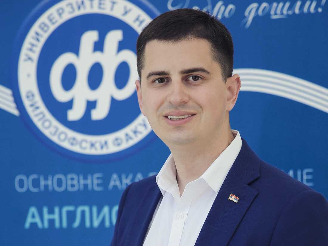 Dejan Antić ponovo državni sekretar u Ministarstvu kulture 1 Dejan Antic filfak e1747992908772