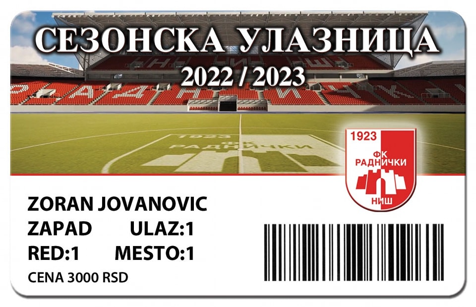 sezonska ulaznica