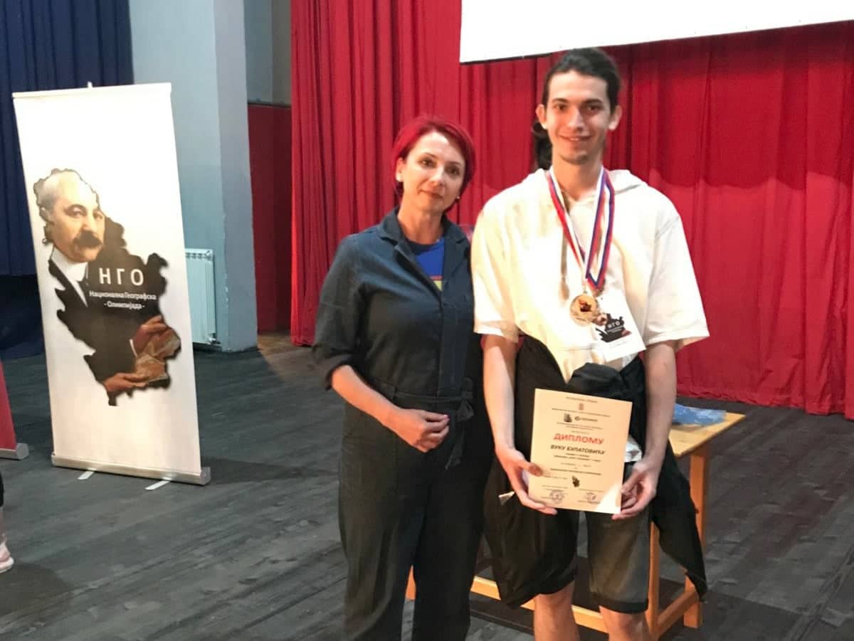 Prokupčanin jedini sa juga Srbije na Svetskoj geografskoj olimpijadi 1 vuk