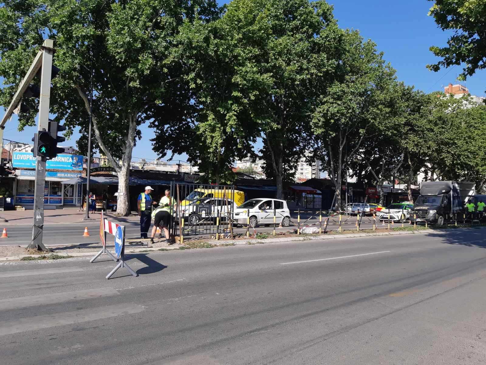 Ograda pijaca Bosko Buha, foto citalac 3