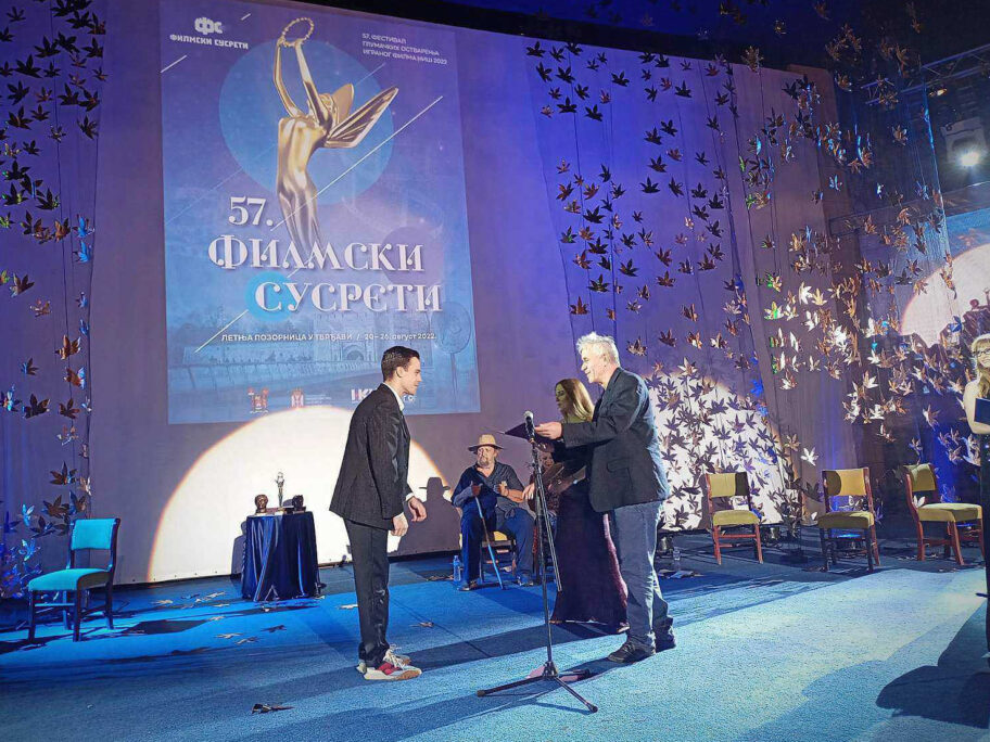 "Trag divljači" i "Ko živ, ko mrtav" na otvaranju 58. Filmskih susreta 12 pavle mensur filmski susreti 2022 foto jv jelena misic