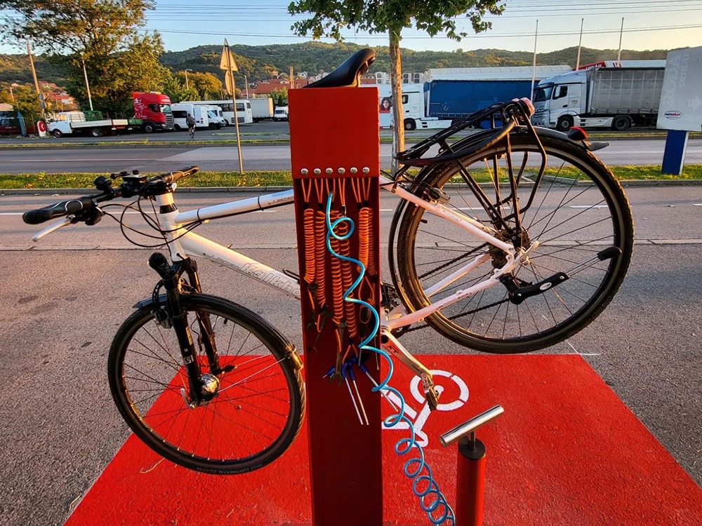 servisna stanica za bicikle