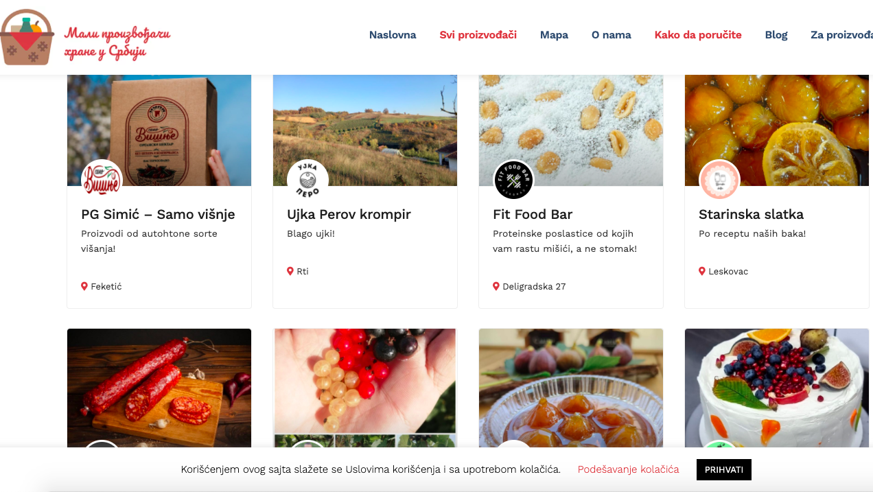 saj mali proizvođači printskrin