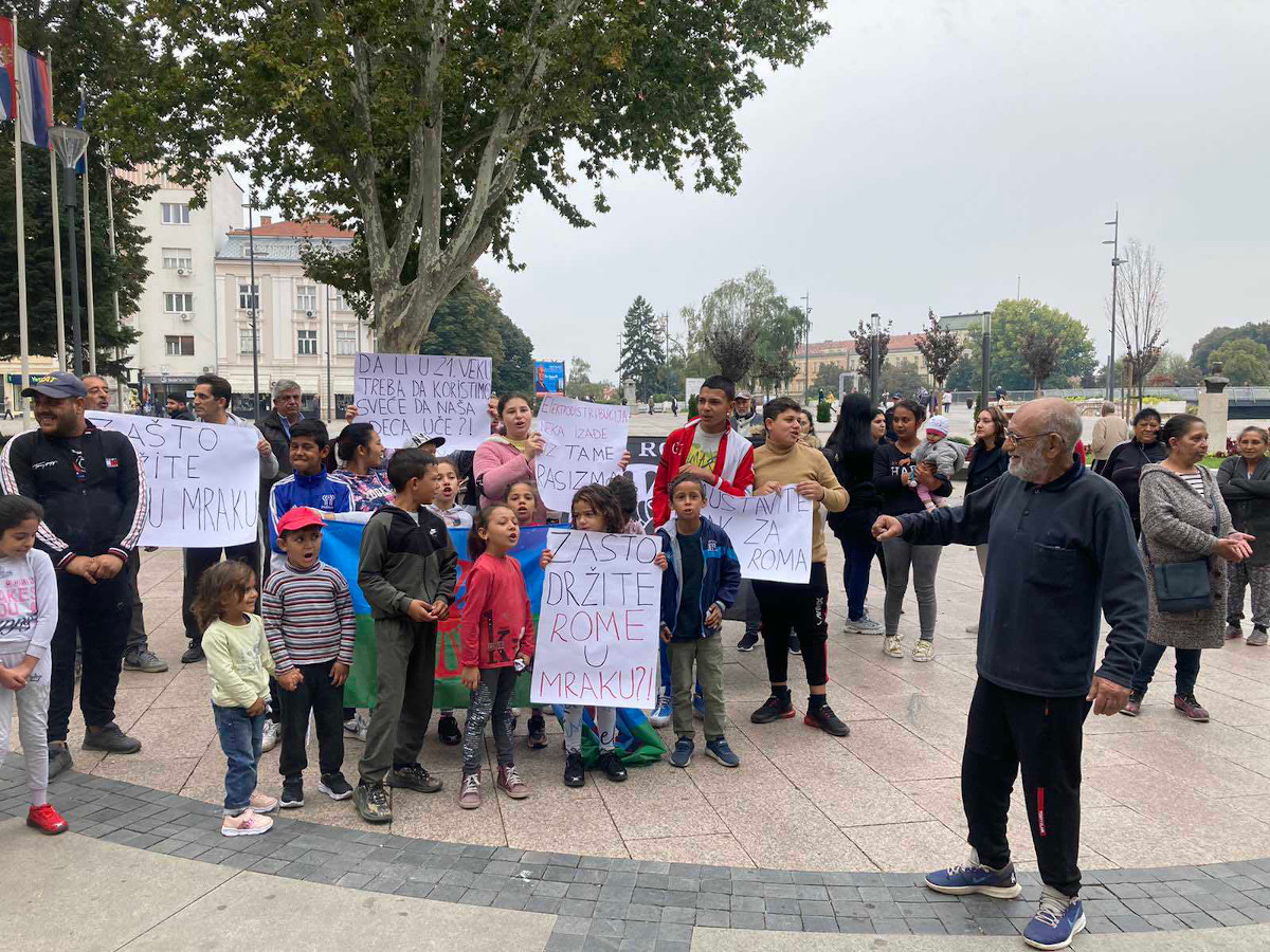 Protest Romi 2; foto J. J