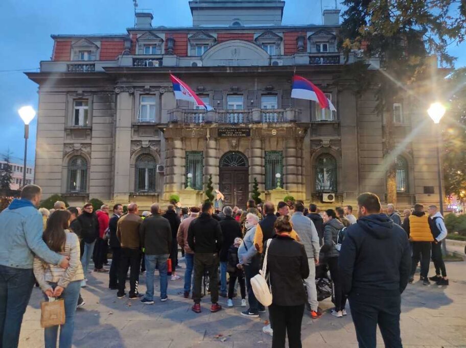 oko sokolovo protest