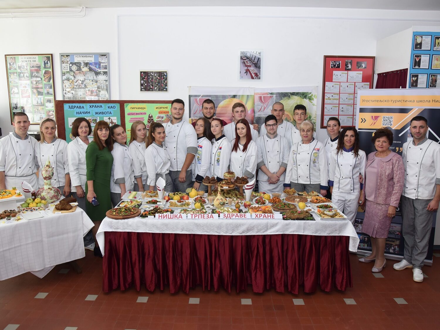 "Niška trpeza zdrave hrane“ u Ugostiteljsko-turističkoj školi 1 zdrava hrana01 scaled