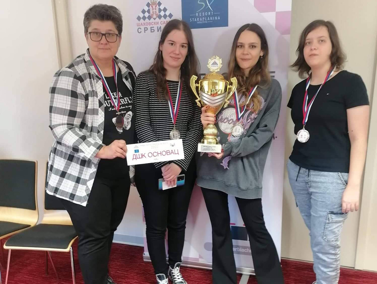 Vicešampionke Srbije - DŠK OSNOVAC, Niš