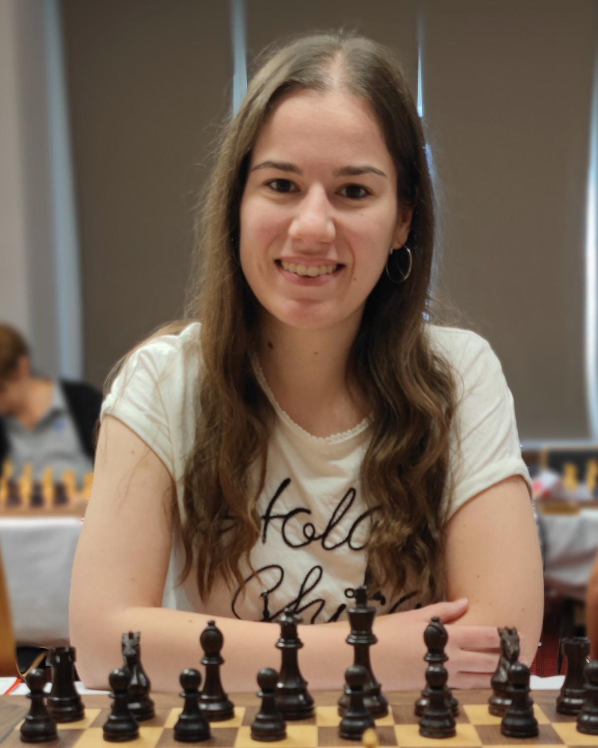 Ženski internacionalni majstor - Adela Velikić, trenutno druga igračica Srbije