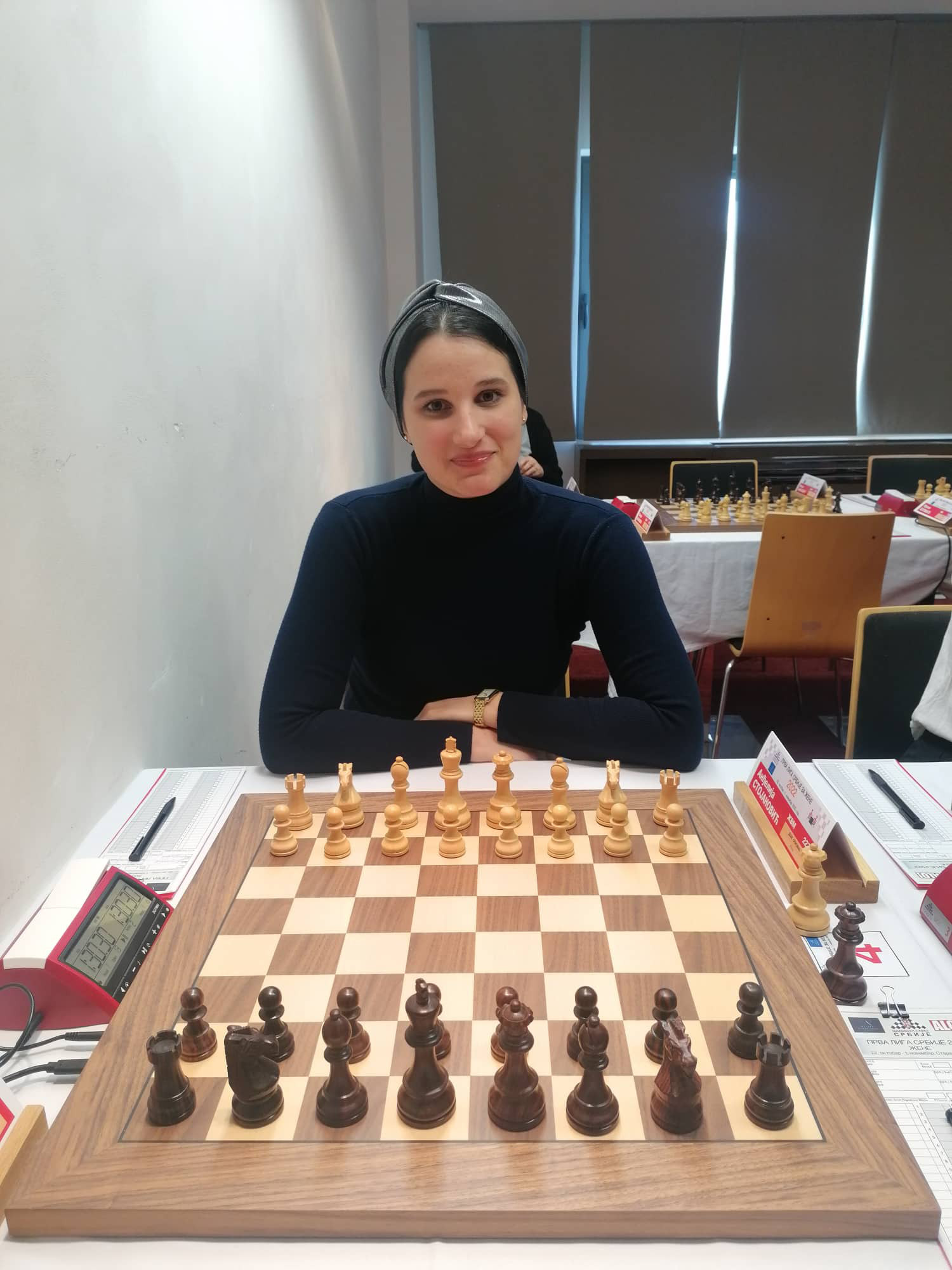 Ženski velemajstor - Anđelija Stojanović, trenutno četvrta igračica Srbije