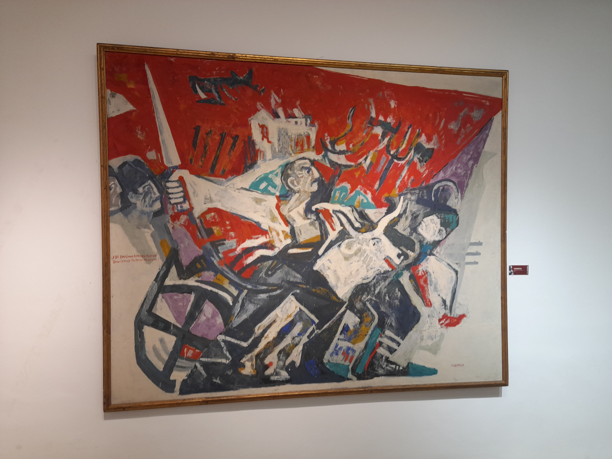 Lubarda - jedna priča izložba, slika3; foto JV L. Stanisavljević