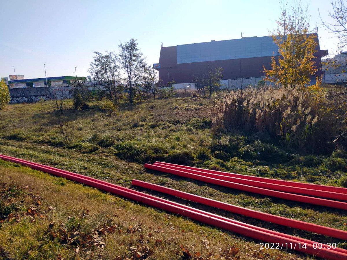 Radovi na keju Niš, novembar 2022, slika1; foto: čitateljka