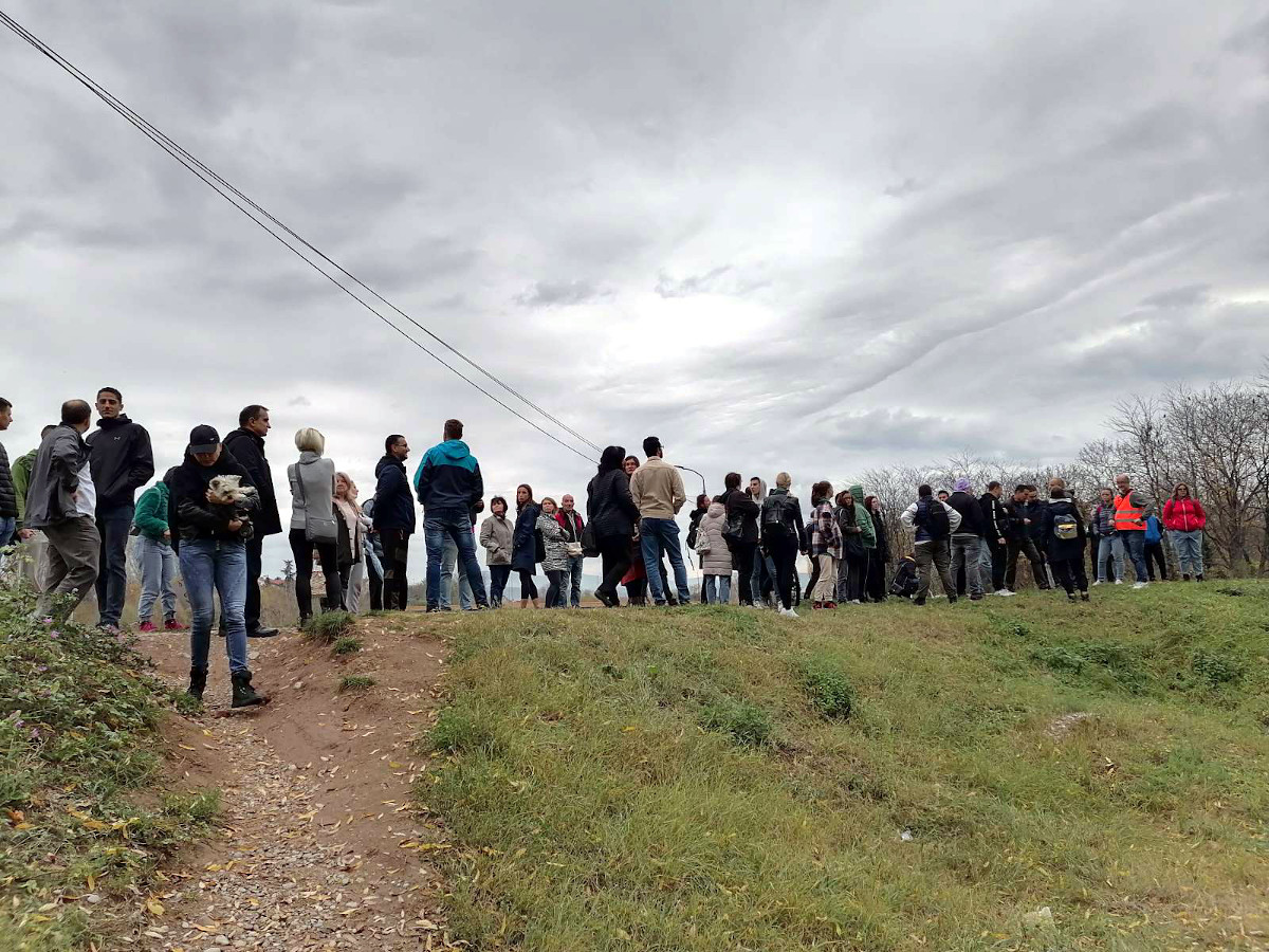 Prvi protest kej Niš, novembar 2022, slika4; foto: JV Jelena Mišić