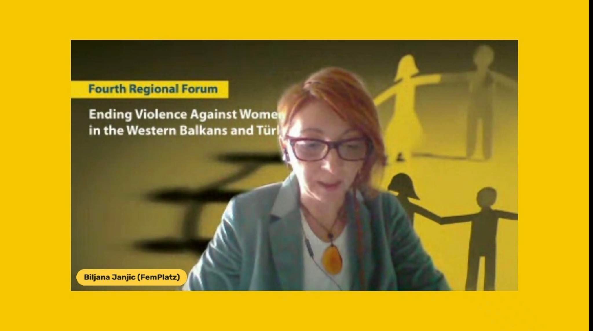 Biljana Janjic, FemPlatz - Regional forum of VAW