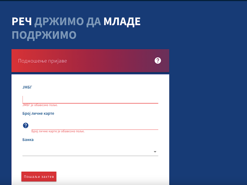 prijava za 5000 dinara 2